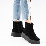 Ghete Piele Naturala Meliti2 Black