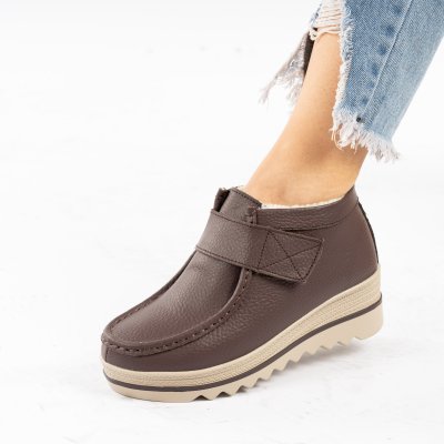 Ghete Piele Naturala Teruel Brown