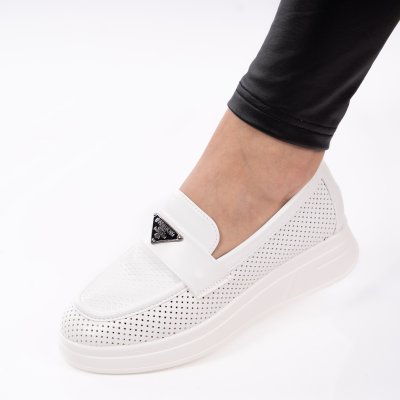 Pantofi Casual Elira3 White