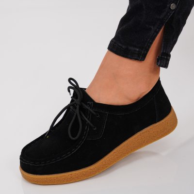 Pantofi Piele Naturala Esen6 Black