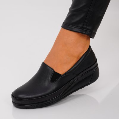 Pantofi Piele Naturala Debra M2 Black