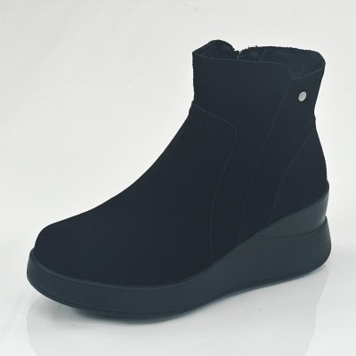 Ghete Piele Naturala Peruda M2 Black