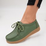 Pantofi Piele Naturala Esen8 Green