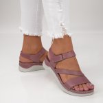 Sandale piele naturala Nagua2 Purple
