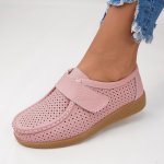 Pantofi Piele Naturala Esen9 Pink