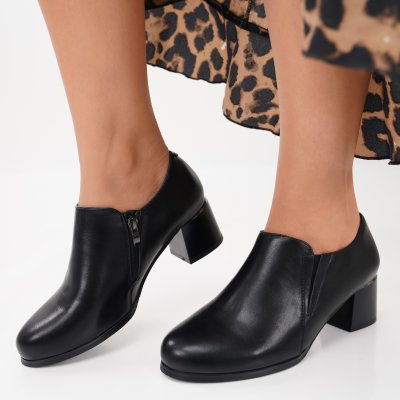 Pantofi Cu Toc Almude Black
