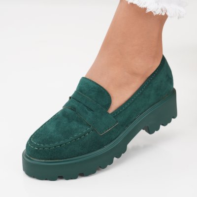Pantofi Casual Gujaro Green