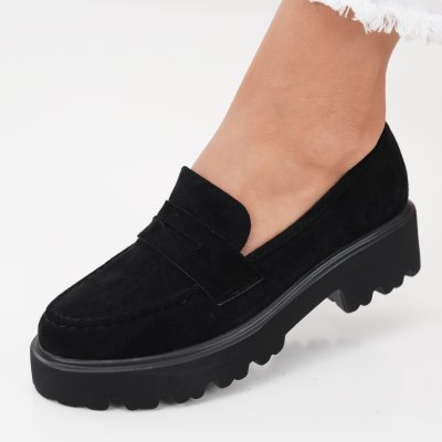 Pantofi Casual Gujaro Black