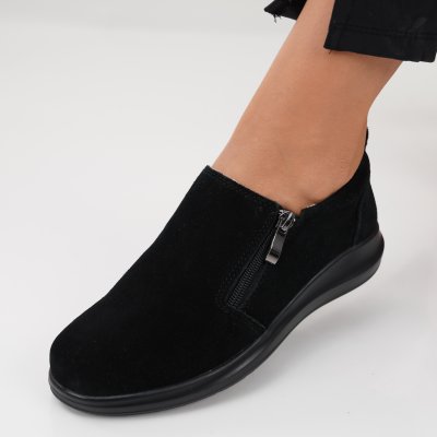 Pantofi Piele Naturala Vasanti2 Black